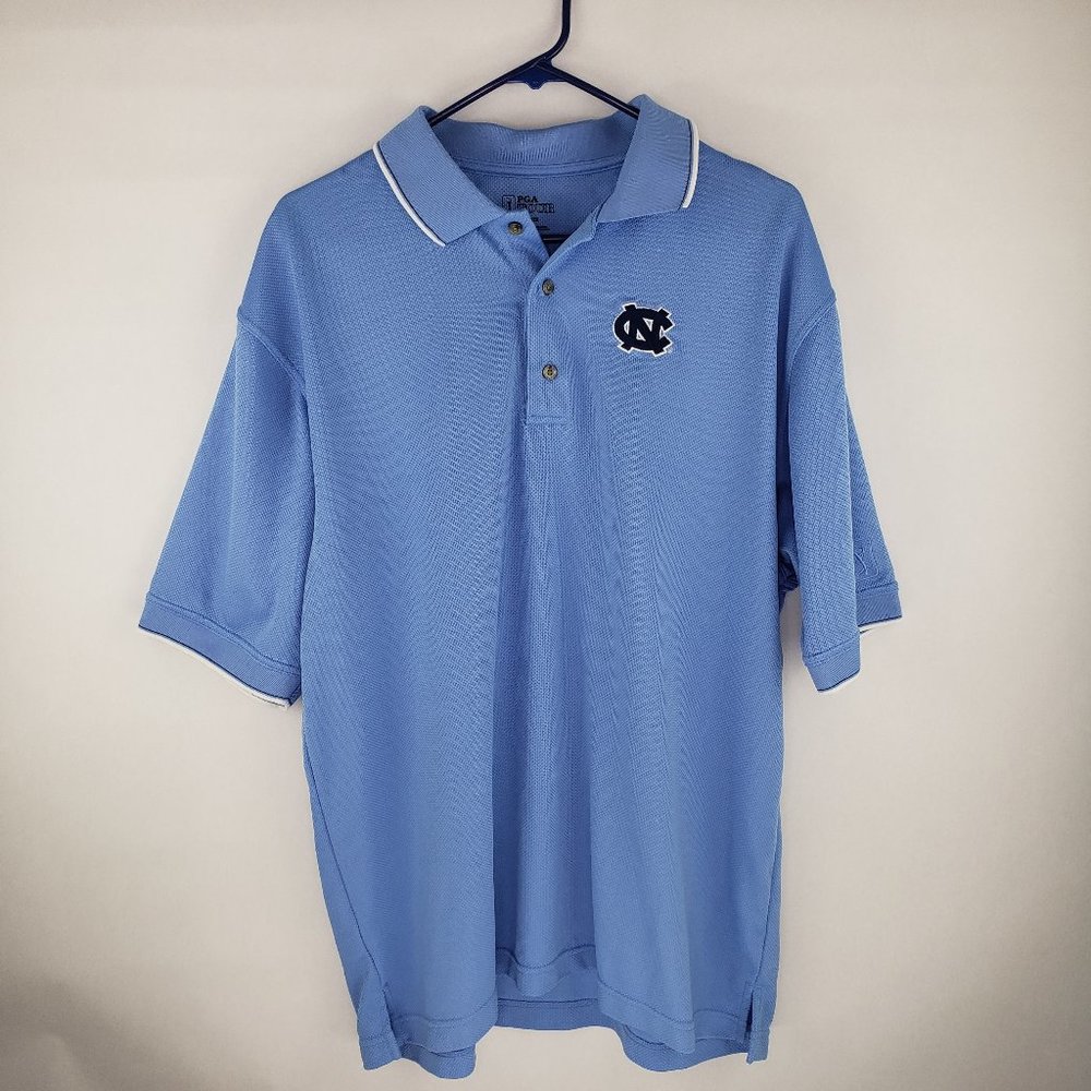 PGA TOUR North Carolina Tarheel Polo. XL